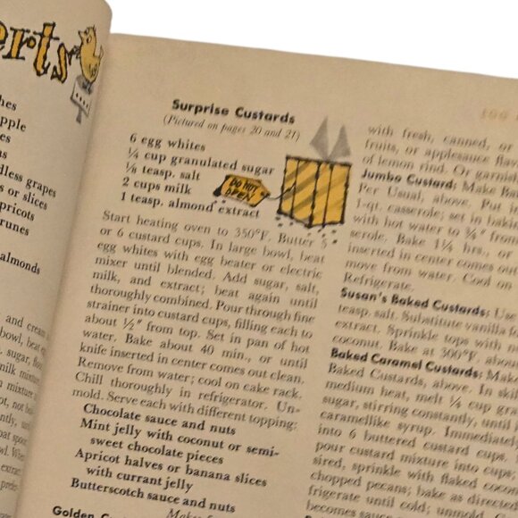 1958 Egg Cheese Spaghetti Rice Recipe Booklet Retro Cookbook Good Housekeeping - Picture 16 of 16